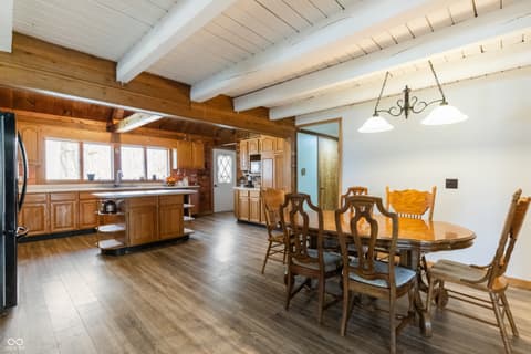 Dining room at 2409 E County Rd 700 S, Cloverdale, IN
