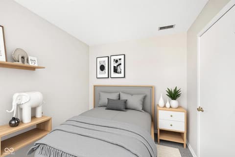 Bedroom at 10917 Sweetsen Road, Camby, IN