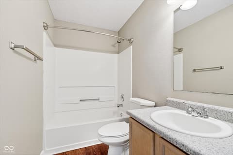 Bathroom at 10917 Sweetsen Road, Camby, IN