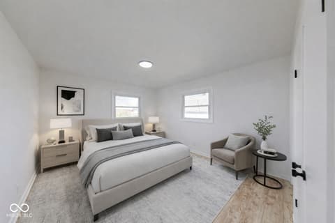 Bedroom at 3350 Catalpa Avenue, Indianapolis, IN