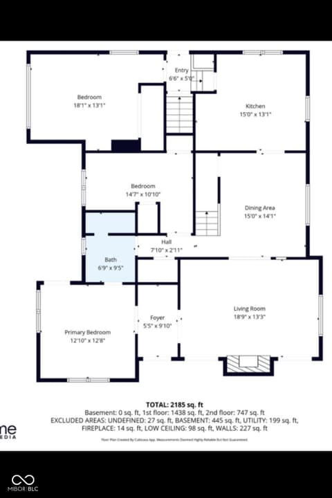 Floor Plan — 1710 E National Avenue, Brazil, IN