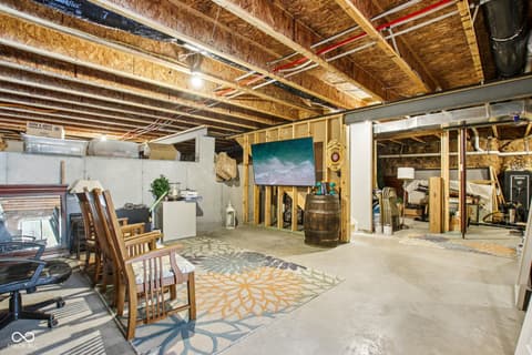 Basement at 2498 Stonehaven Way, Avon, IN