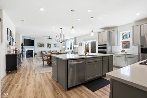 Kitchen at 5631 Flagler Lane, Brownsburg, IN