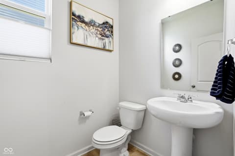 Bathroom at 5631 Flagler Lane, Brownsburg, IN