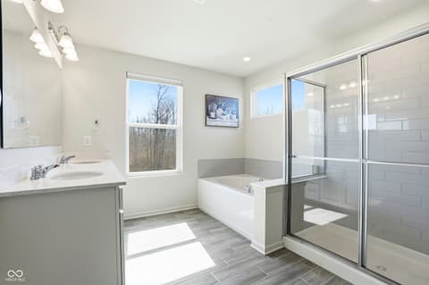 Bathroom at 5631 Flagler Lane, Brownsburg, IN