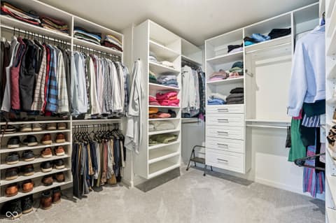 Walk In Closets — 5631 Flagler Lane, Brownsburg, IN