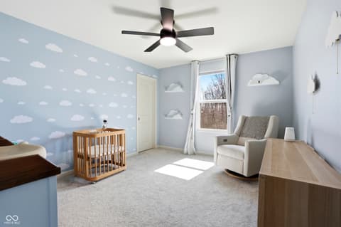 Bedroom at 5631 Flagler Lane, Brownsburg, IN