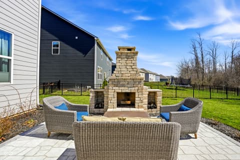 Outdoor living area at 5631 Flagler Lane, Brownsburg, IN
