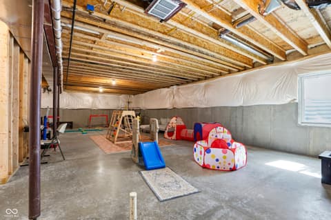 Basement at 5631 Flagler Lane, Brownsburg, IN