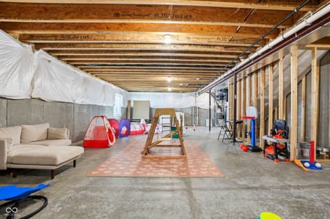 Basement at 5631 Flagler Lane, Brownsburg, IN