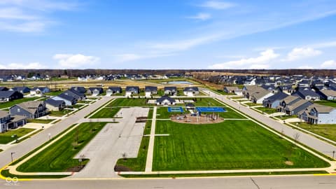 Aerial view at 5631 Flagler Lane, Brownsburg, IN