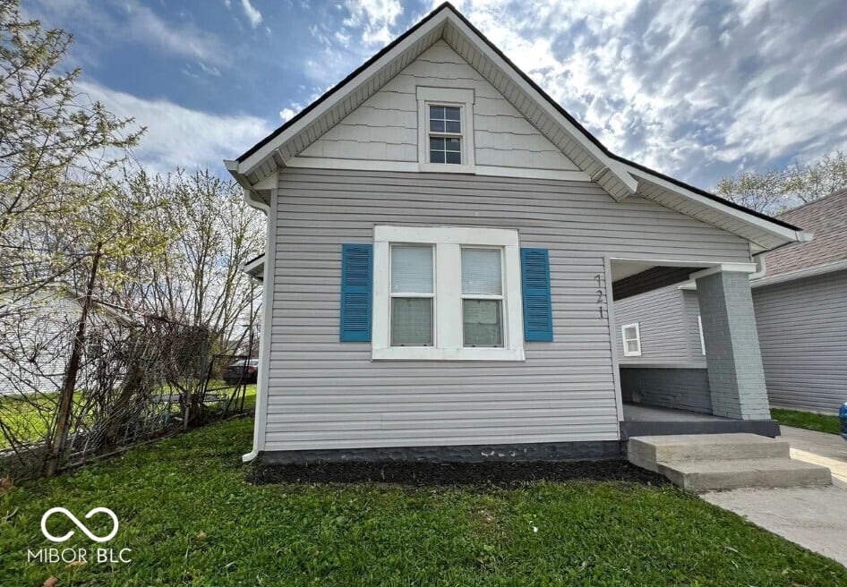 Side exterior at 721 Ketcham Street, Indianapolis, IN