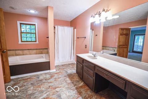 Bathroom at 5109 N Weathers Court, Bloomington, IN