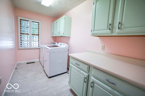 Laundry room at 5109 N Weathers Court, Bloomington, IN
