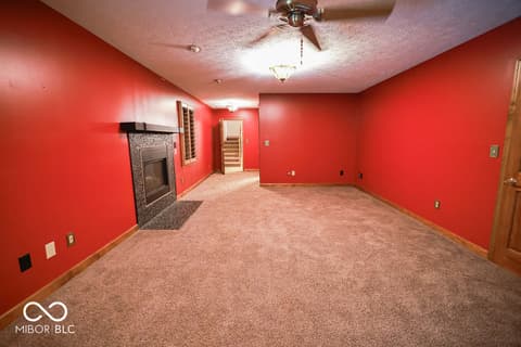 Family room at 5109 N Weathers Court, Bloomington, IN