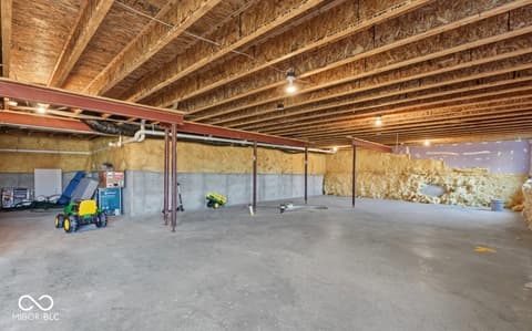Basement at 1986 McCormick Drive, Greenwood, IN