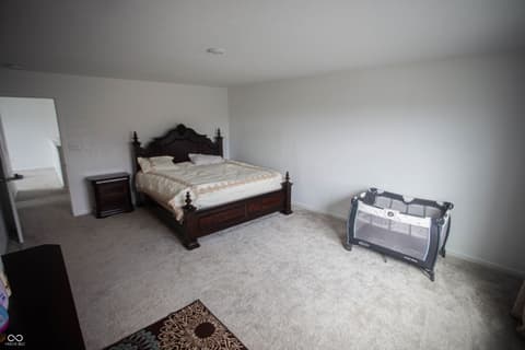Bedroom at 10048 Falls Canyon Lane, Indianapolis, IN