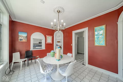 Dining room at 1 Whitehall Place, Anderson, IN