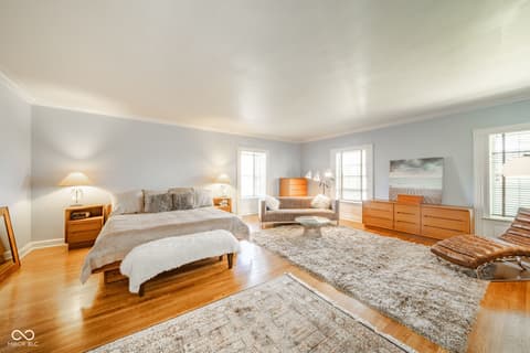 Primary bedroom at 1 Whitehall Place, Anderson, IN