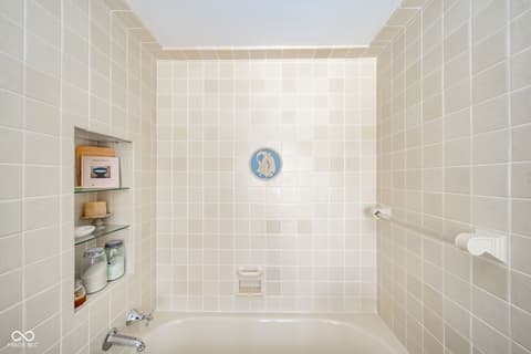 Primary bathroom at 1 Whitehall Place, Anderson, IN