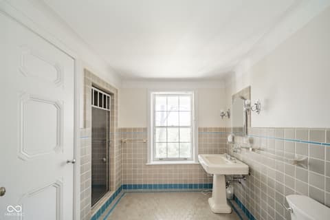 Bathroom at 1 Whitehall Place, Anderson, IN