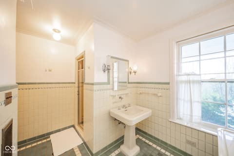 Bathroom at 1 Whitehall Place, Anderson, IN