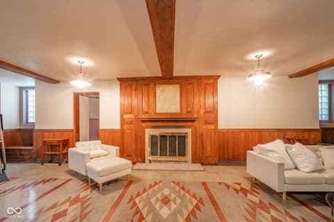 Basement at 1 Whitehall Place, Anderson, IN