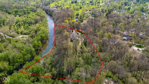 Aerial view at 1 Whitehall Place, Anderson, IN