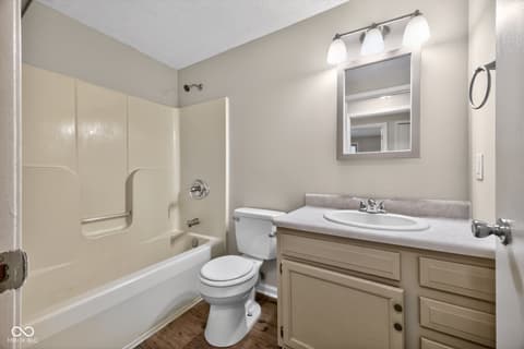 Bathroom at 9254 E 39th Place, Indianapolis, IN
