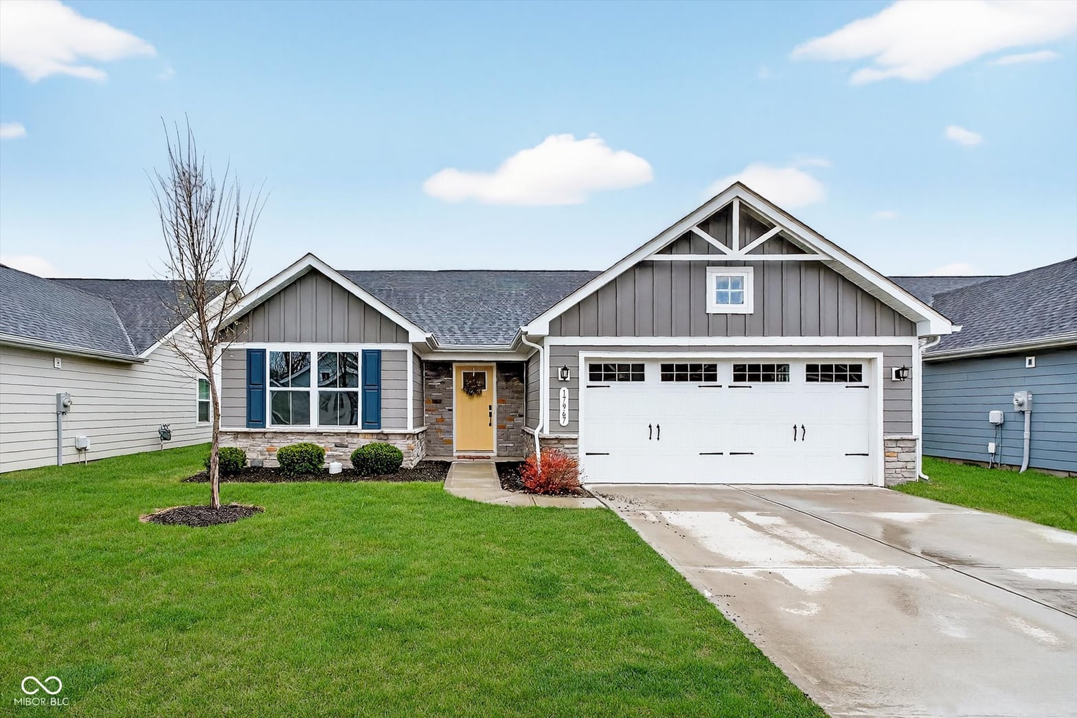 Front exterior at 17967 Ranger Way, Westfield, IN