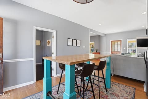 Dining room at 5858 Dewey Avenue, Indianapolis, IN