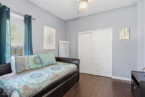 Bedroom at 5858 Dewey Avenue, Indianapolis, IN