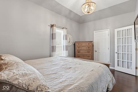 Bedroom at 5858 Dewey Avenue, Indianapolis, IN