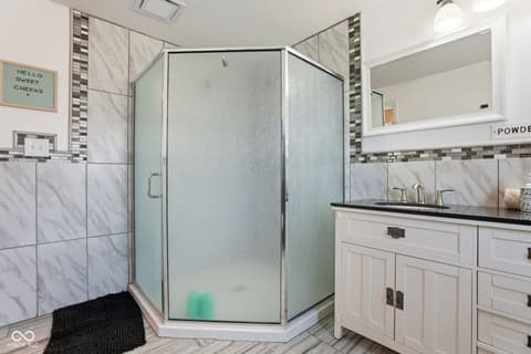 Bathroom at 5858 Dewey Avenue, Indianapolis, IN