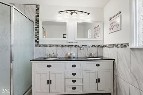 Bathroom at 5858 Dewey Avenue, Indianapolis, IN