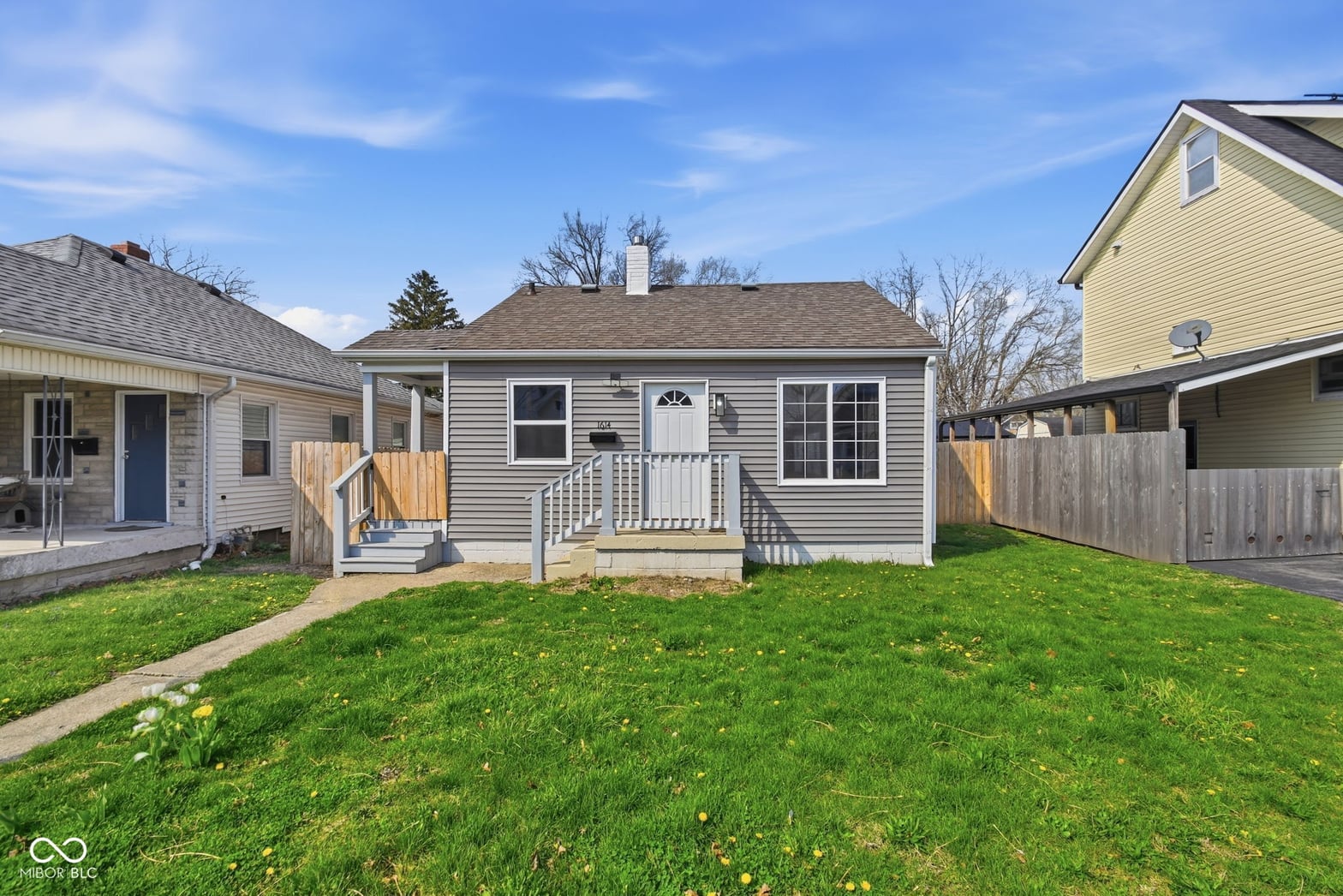 Front exterior at 1614 E Kelly Street, Indianapolis, IN