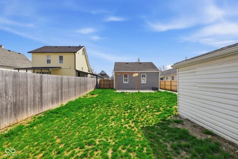 Backyard at 1614 E Kelly Street, Indianapolis, IN