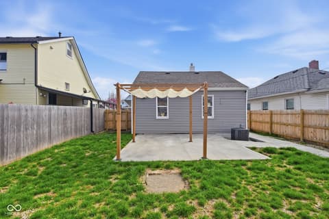 Backyard at 1614 E Kelly Street, Indianapolis, IN