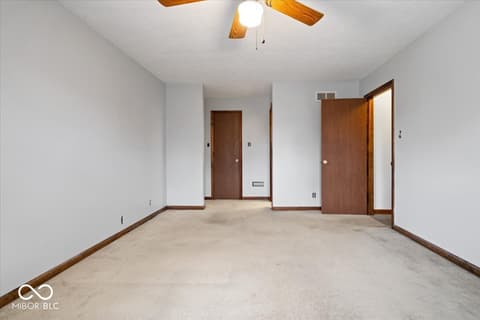 Bedroom at 8733 Caplock Lane, Indianapolis, IN