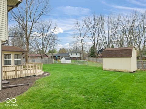 Yard at 8733 Caplock Lane, Indianapolis, IN
