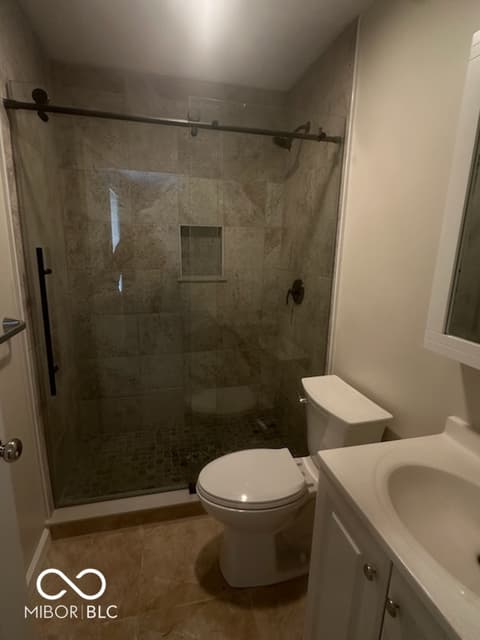 Bathroom at 3514 Luewan Court, Indianapolis, IN