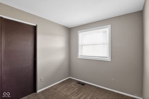 Bedroom at 2318 N John Glenn Court, Indianapolis, IN