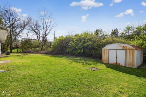 Yard at 2318 N John Glenn Court, Indianapolis, IN