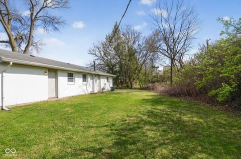 Yard at 2318 N John Glenn Court, Indianapolis, IN