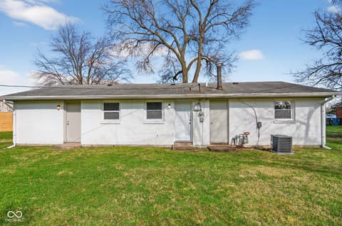 Backyard at 2318 N John Glenn Court, Indianapolis, IN