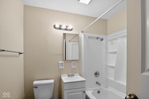 Bathroom at 3743 Breen Drive, Indianapolis, IN