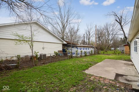 Yard at 3743 Breen Drive, Indianapolis, IN