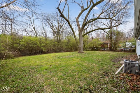 Yard at 4101 Biscayne Road, Indianapolis, IN