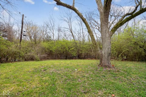 Yard at 4101 Biscayne Road, Indianapolis, IN