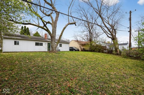 Yard at 4101 Biscayne Road, Indianapolis, IN